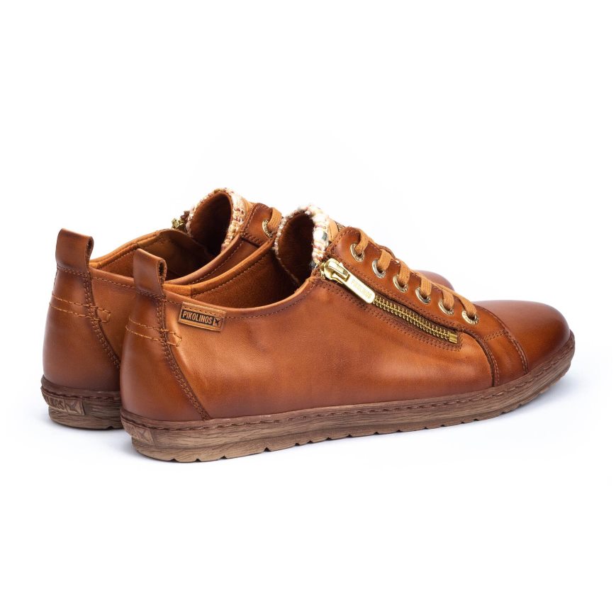 Women's Pikolinos LAGOS Sneakers Brown | NZ D01Q287